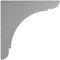 Ekena Millwork 1 3/4"W x 12"D x 12"H Extra Large Olympic Wood Vintage Decor Bracket, Pebble Grey BKTWD01X12X12OLPG - alternate 3